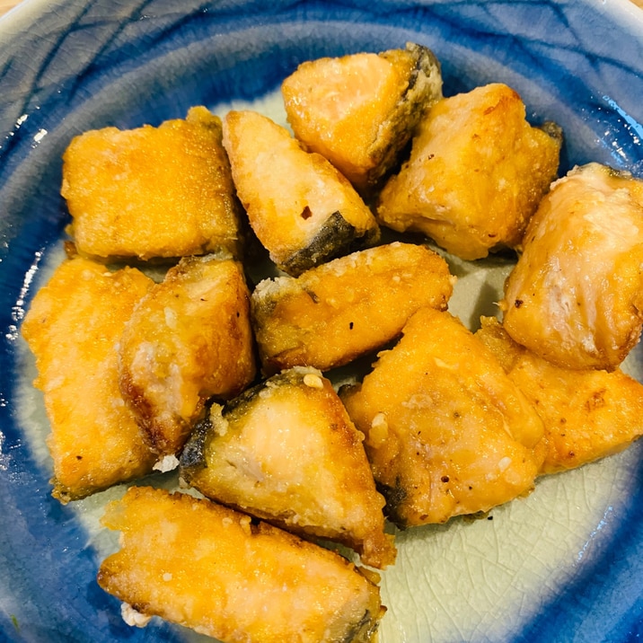 フライパンでつくる　生鮭の醤油マヨ焼き